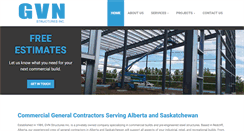 Desktop Screenshot of gvnstructures.com