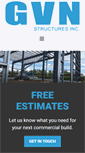 Mobile Screenshot of gvnstructures.com